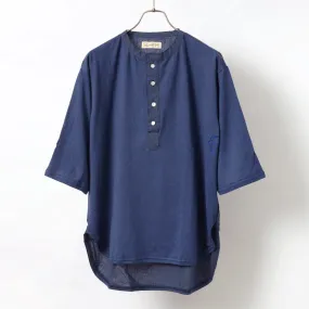 SLOW HANDS / Henry Neck Combi T-Shirt