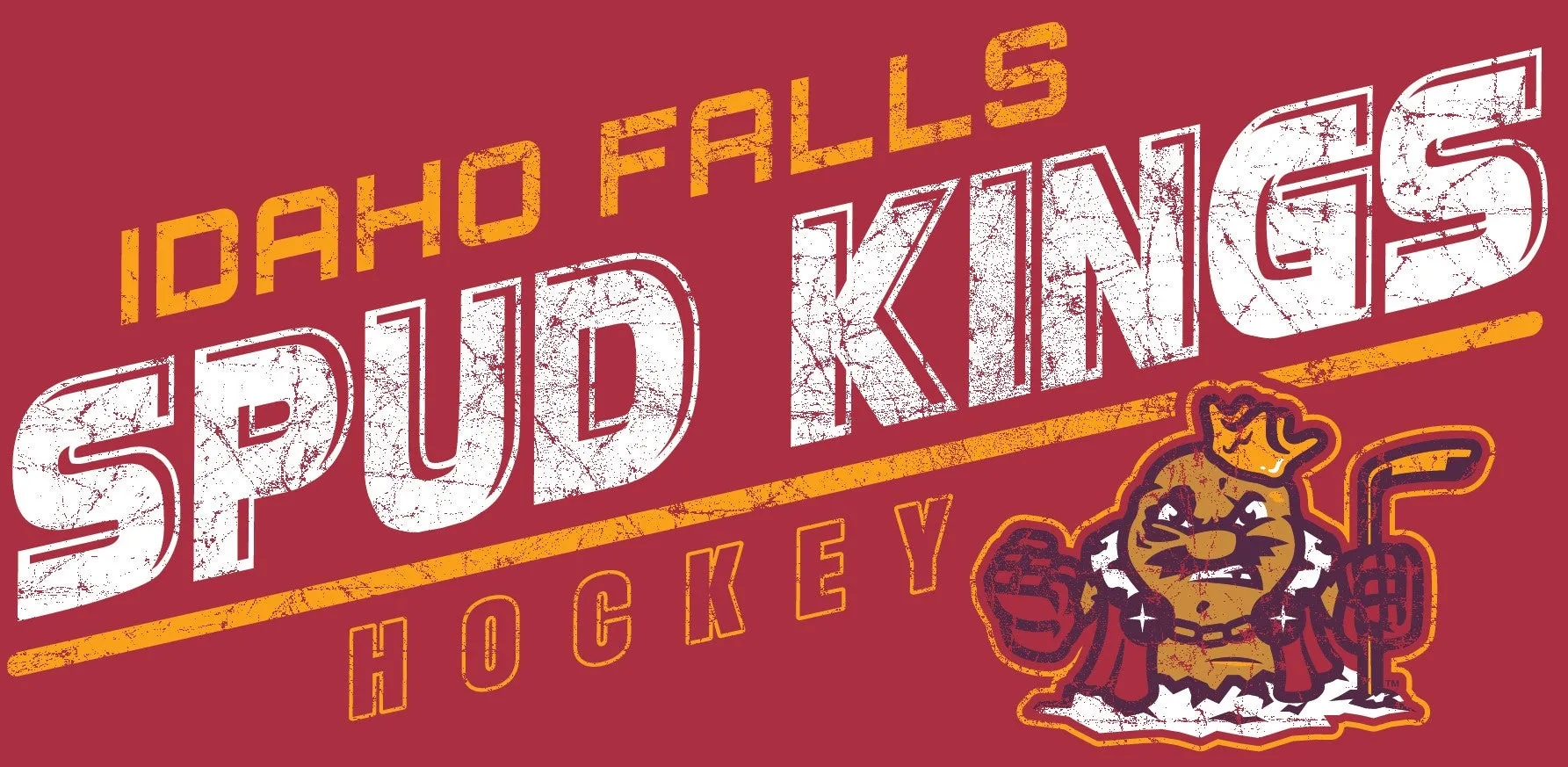 Spud Kings Red Short Sleeve Tee