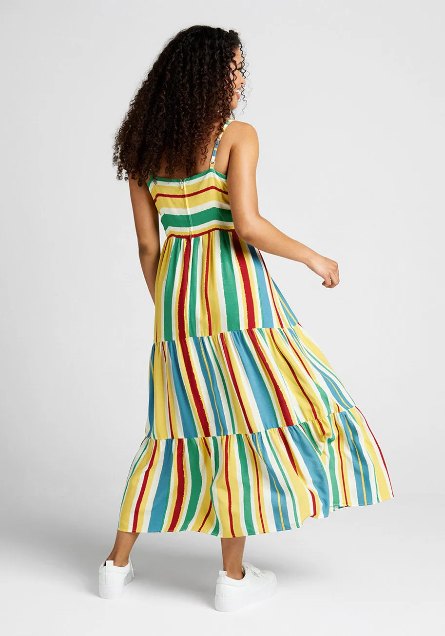 Sunshine And Lollipops Maxi Dress