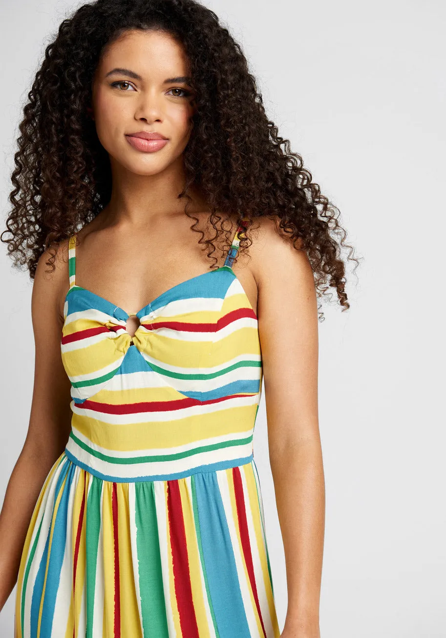 Sunshine And Lollipops Maxi Dress