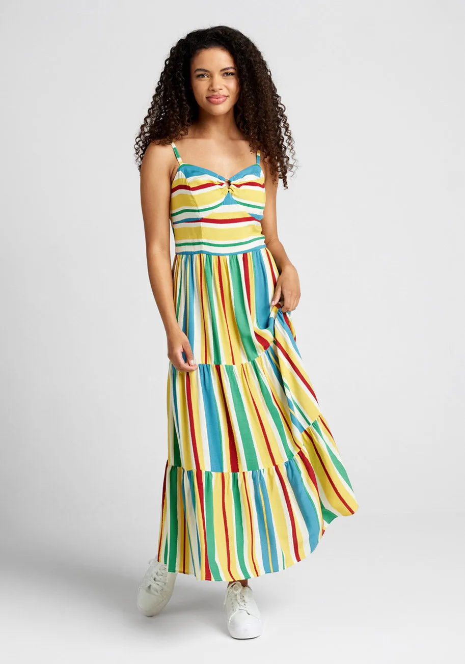 Sunshine And Lollipops Maxi Dress