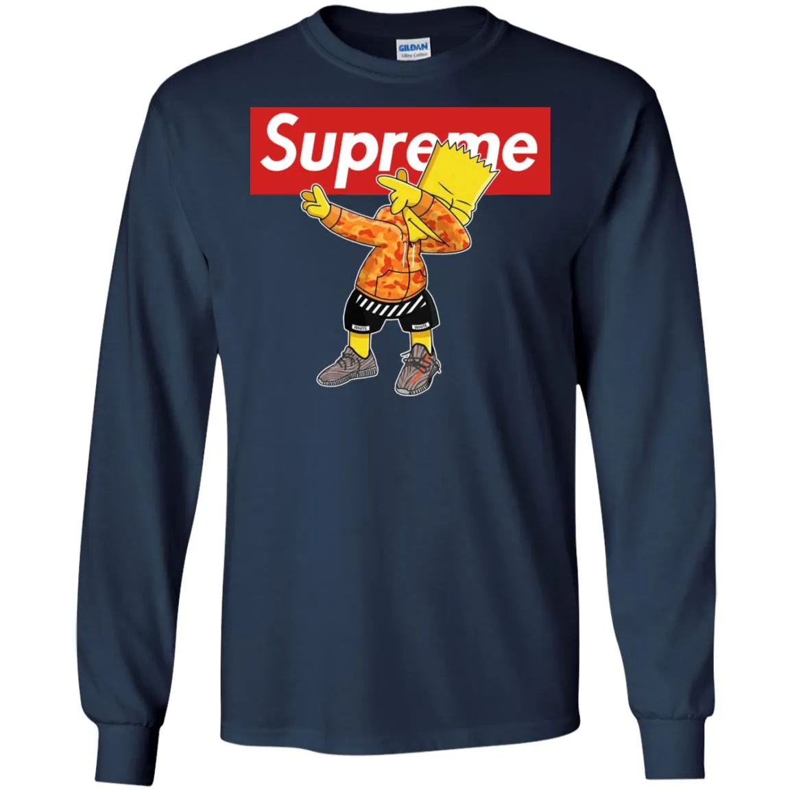 Supreme Dabbing T-shirt Men Long Sleeve Shirt