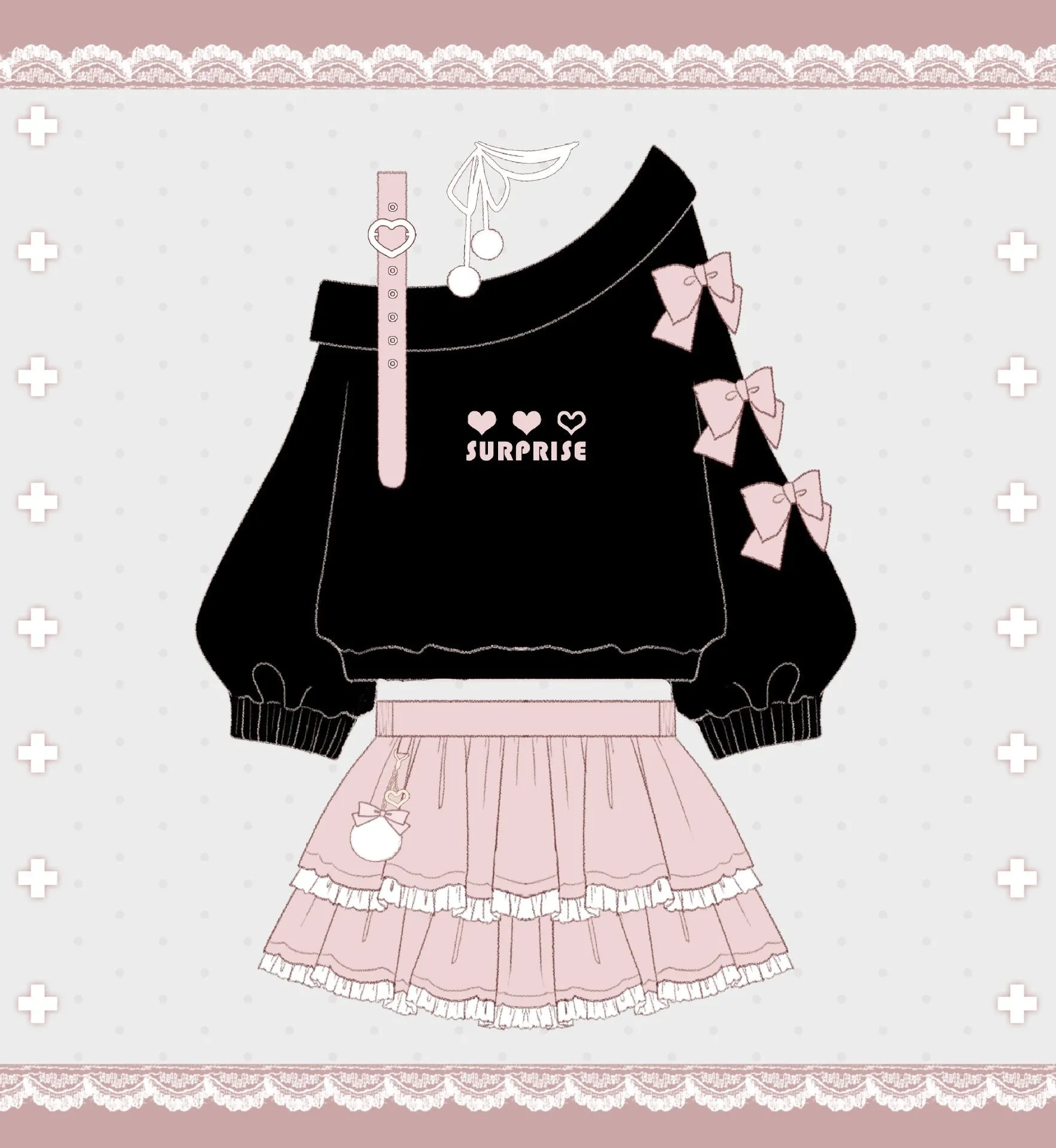 Surprise Me Pastel Goth Set