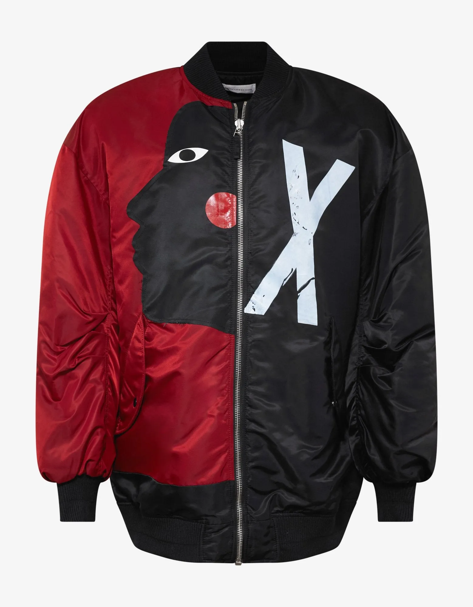 Swizz Beatz Contrasting Face Bomber Jacket