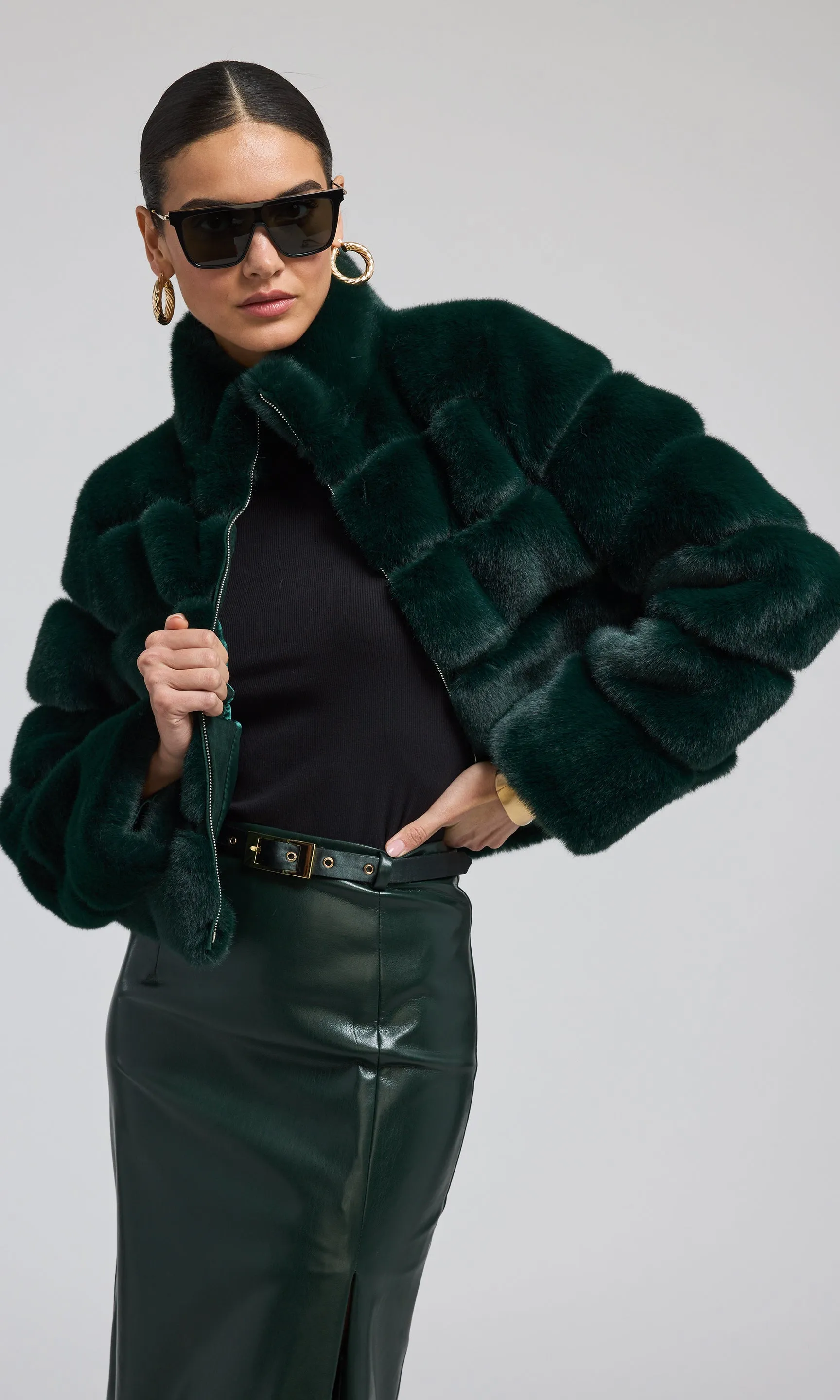 Tala Faux Fur Jacket