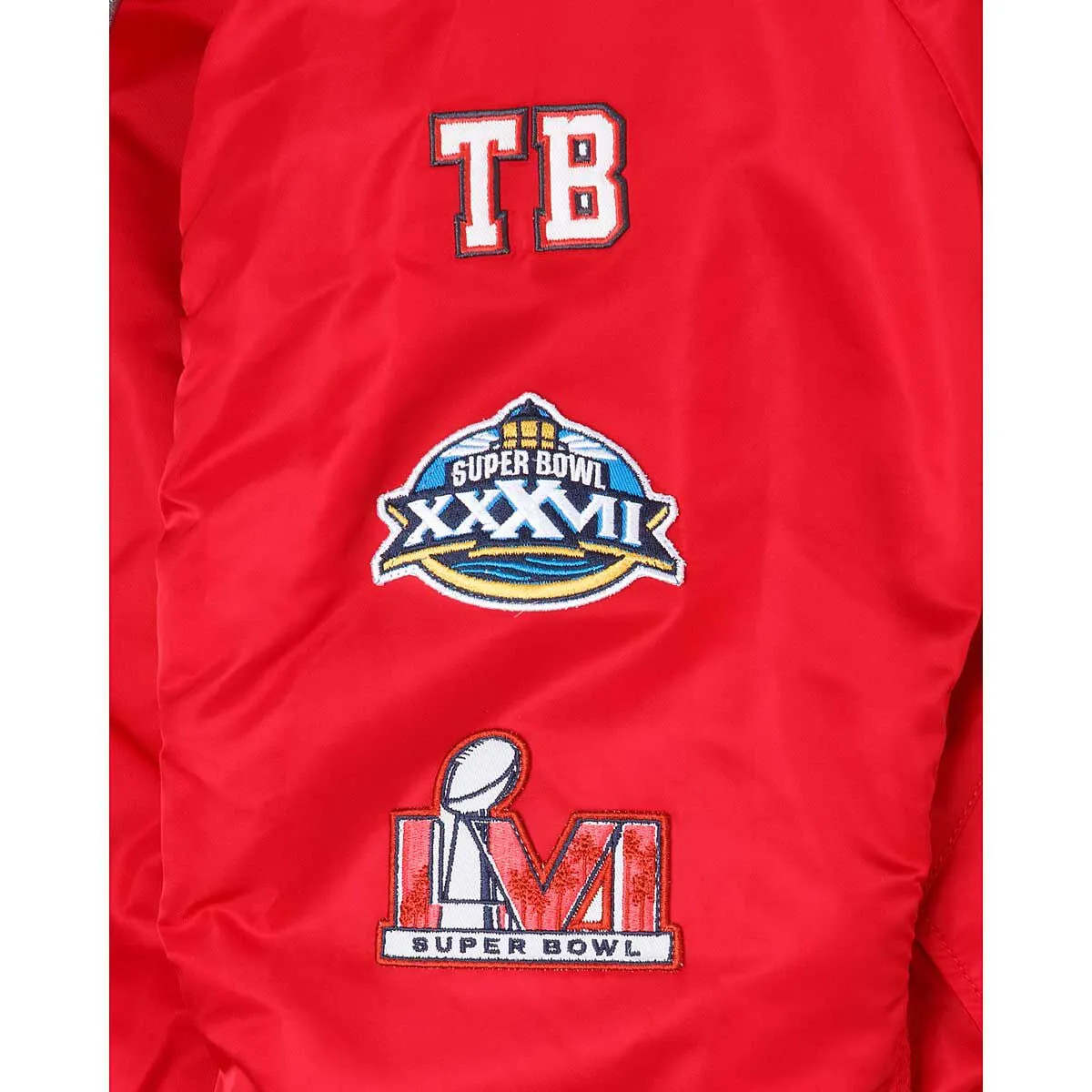 TAMPA BAY BUCCANEERS X ALPHA X NEW ERA MA-1 BOMBER JACKET