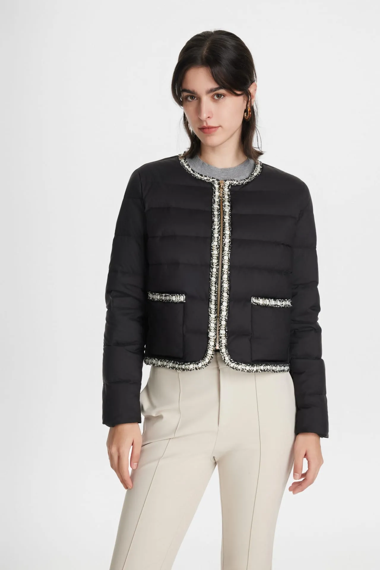 Teflon Boxy Down Coat