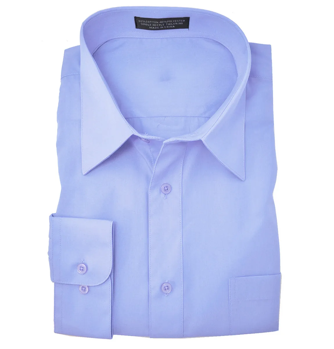 The Essential Solid Light Blue Dress Shirt