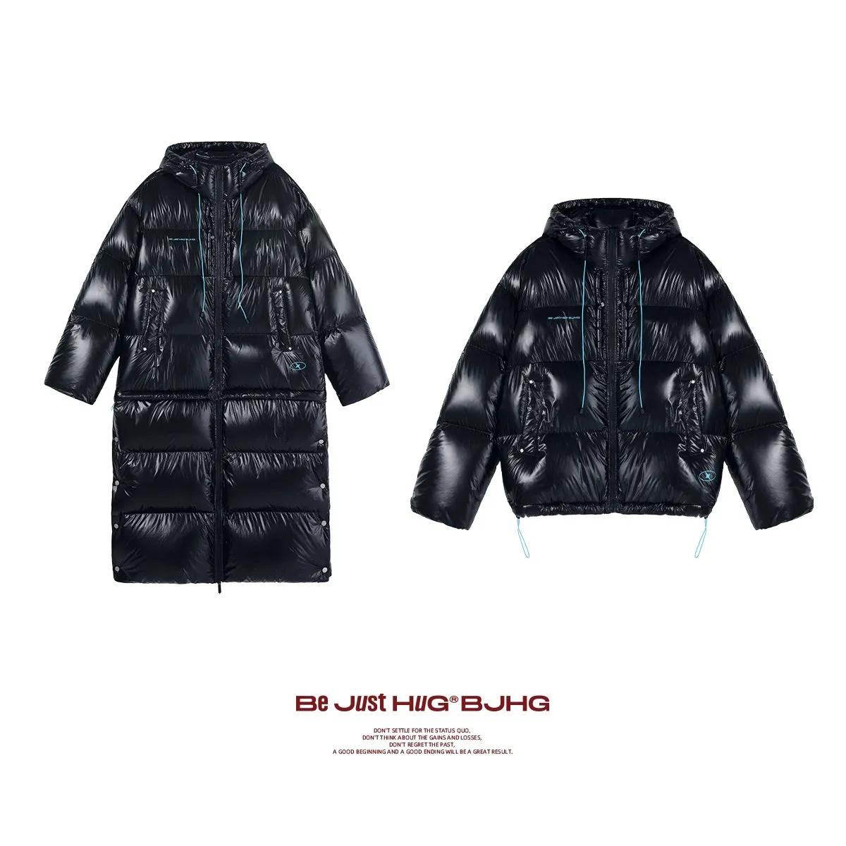 Thick Detachable Long Down Coat jacket WN9810