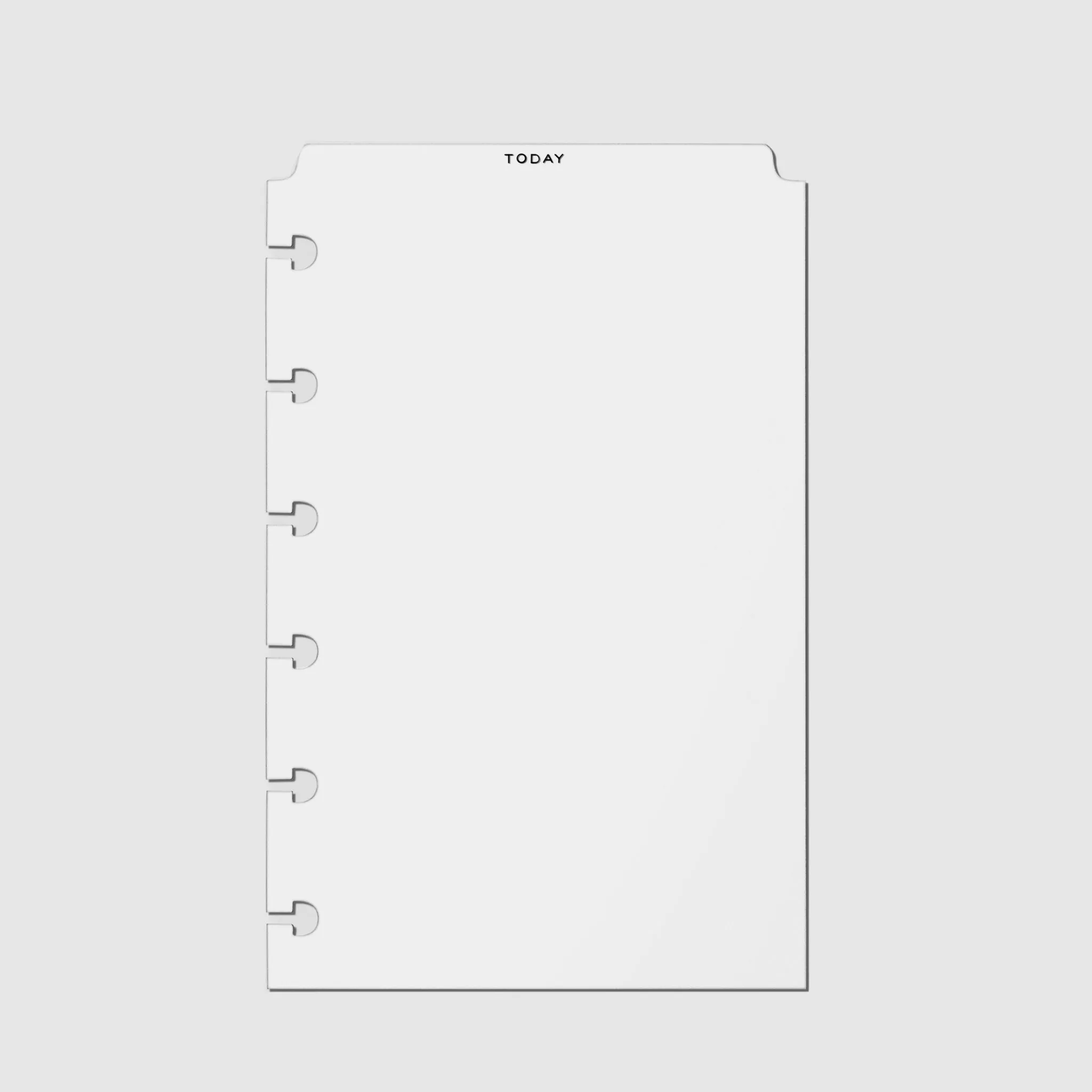 Today Tab Planner Divider | Low Profile | Matte