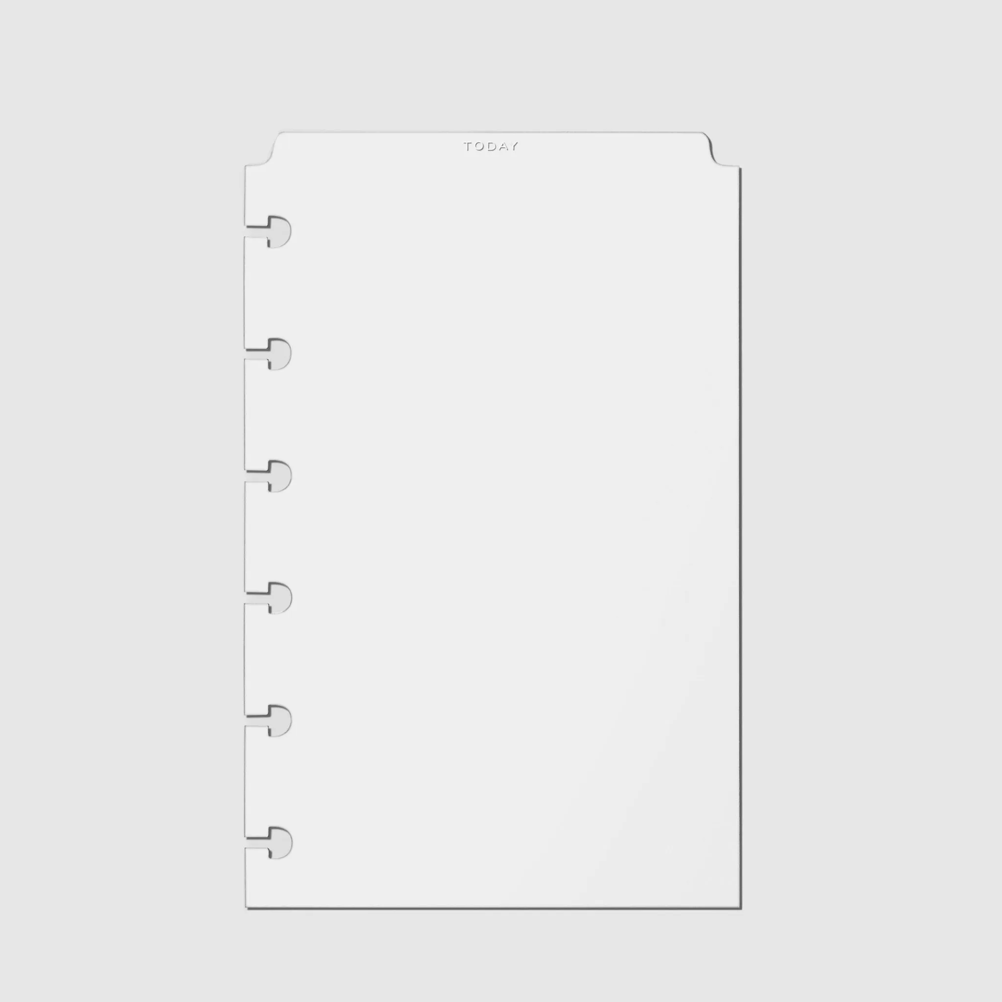 Today Tab Planner Divider | Low Profile | Matte