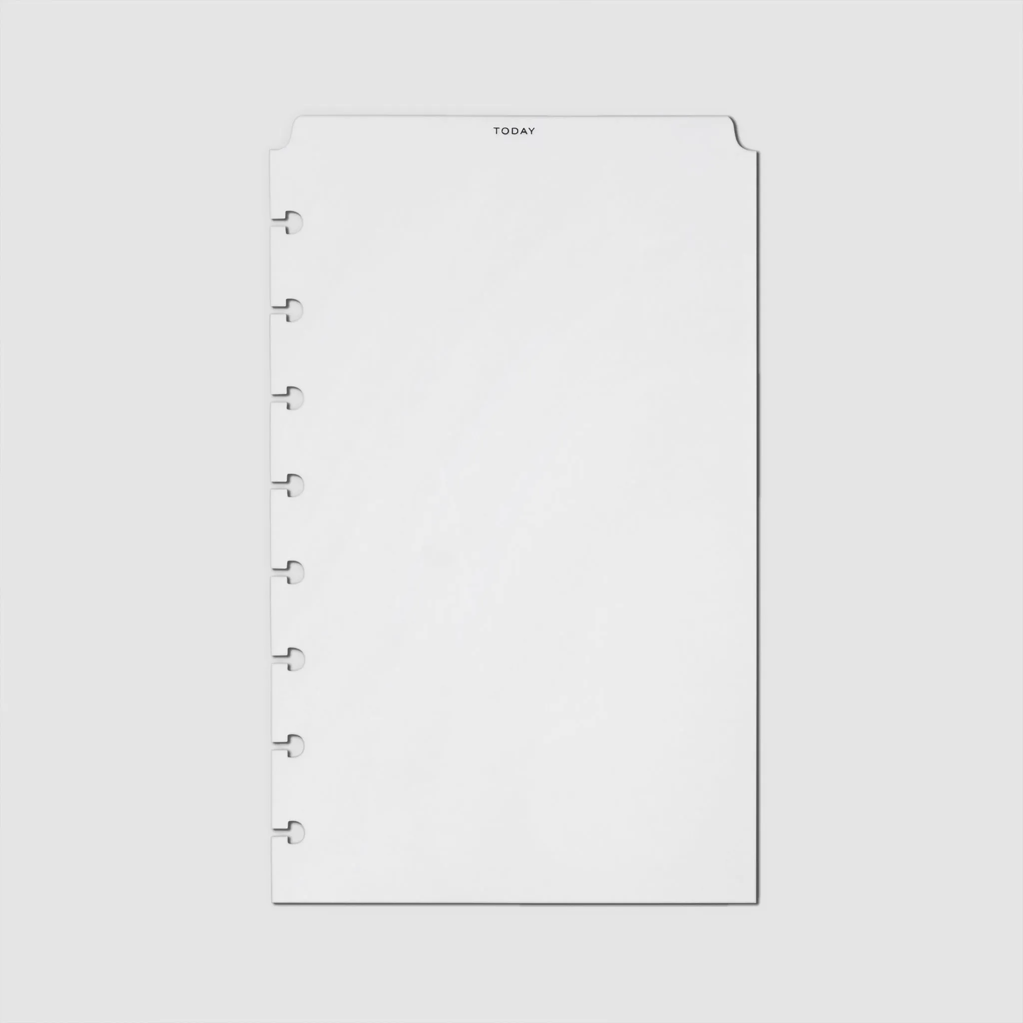 Today Tab Planner Divider | Low Profile | Matte