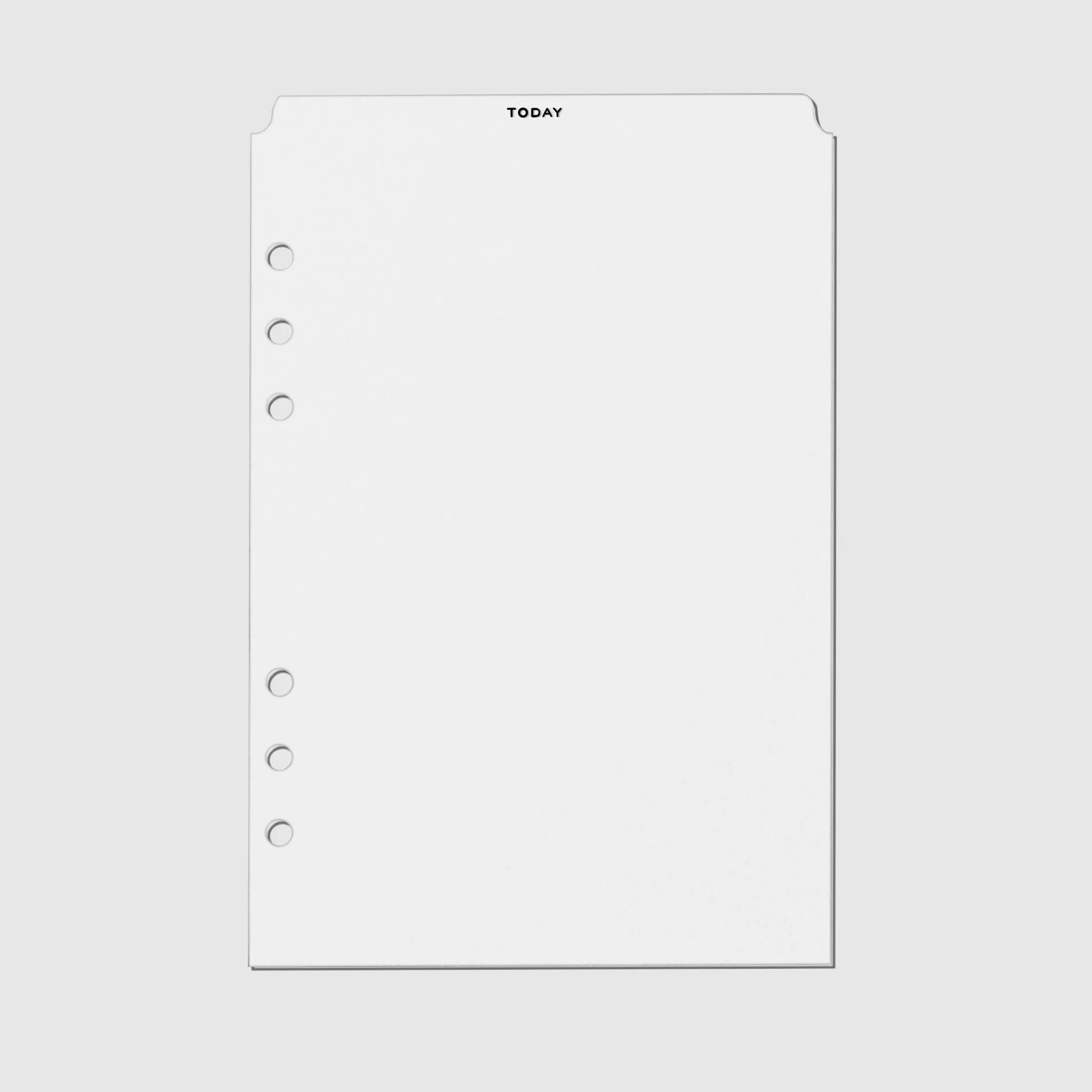 Today Tab Planner Divider | Low Profile | Matte