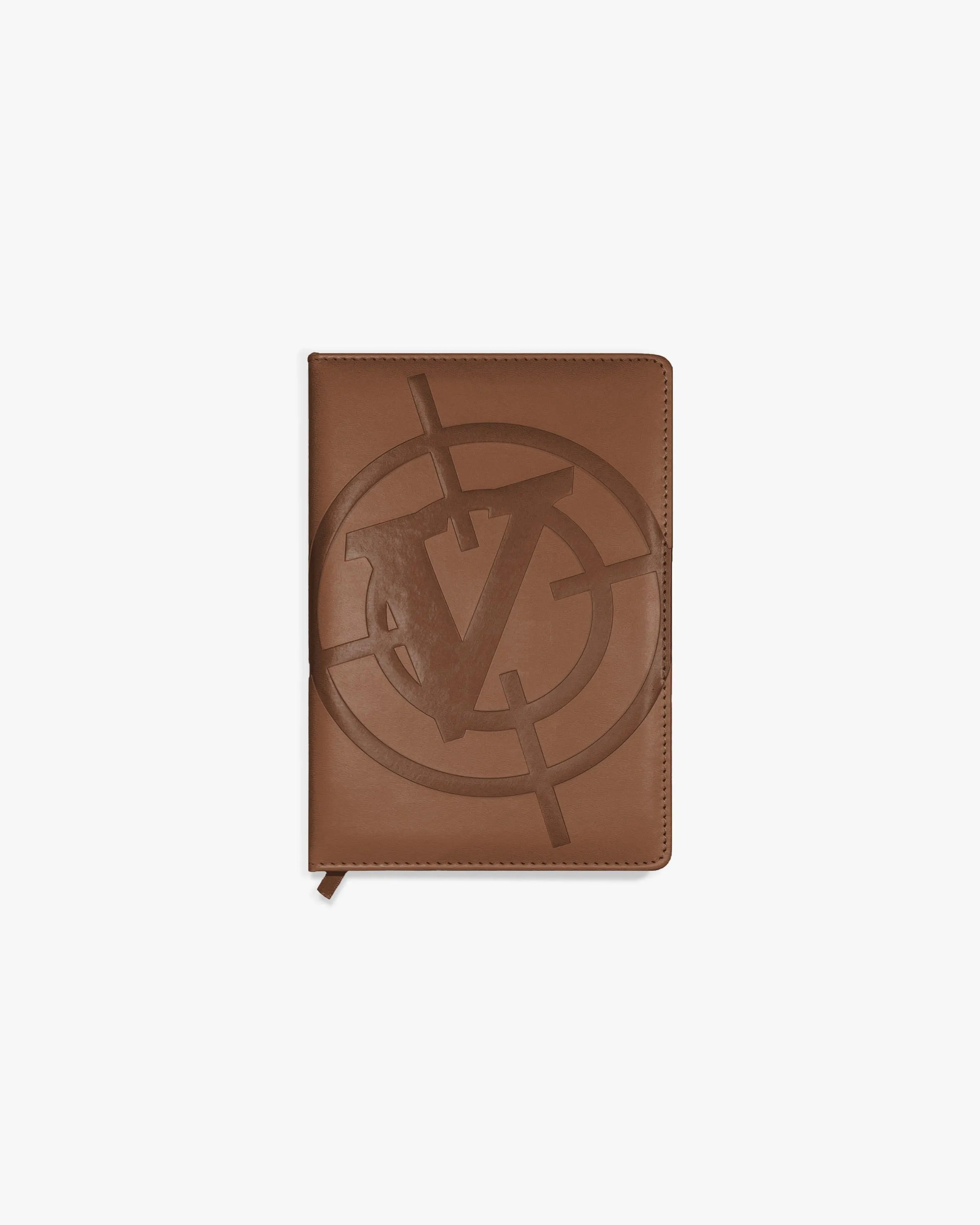 V-LOGO NOTEBOOK MOCHA