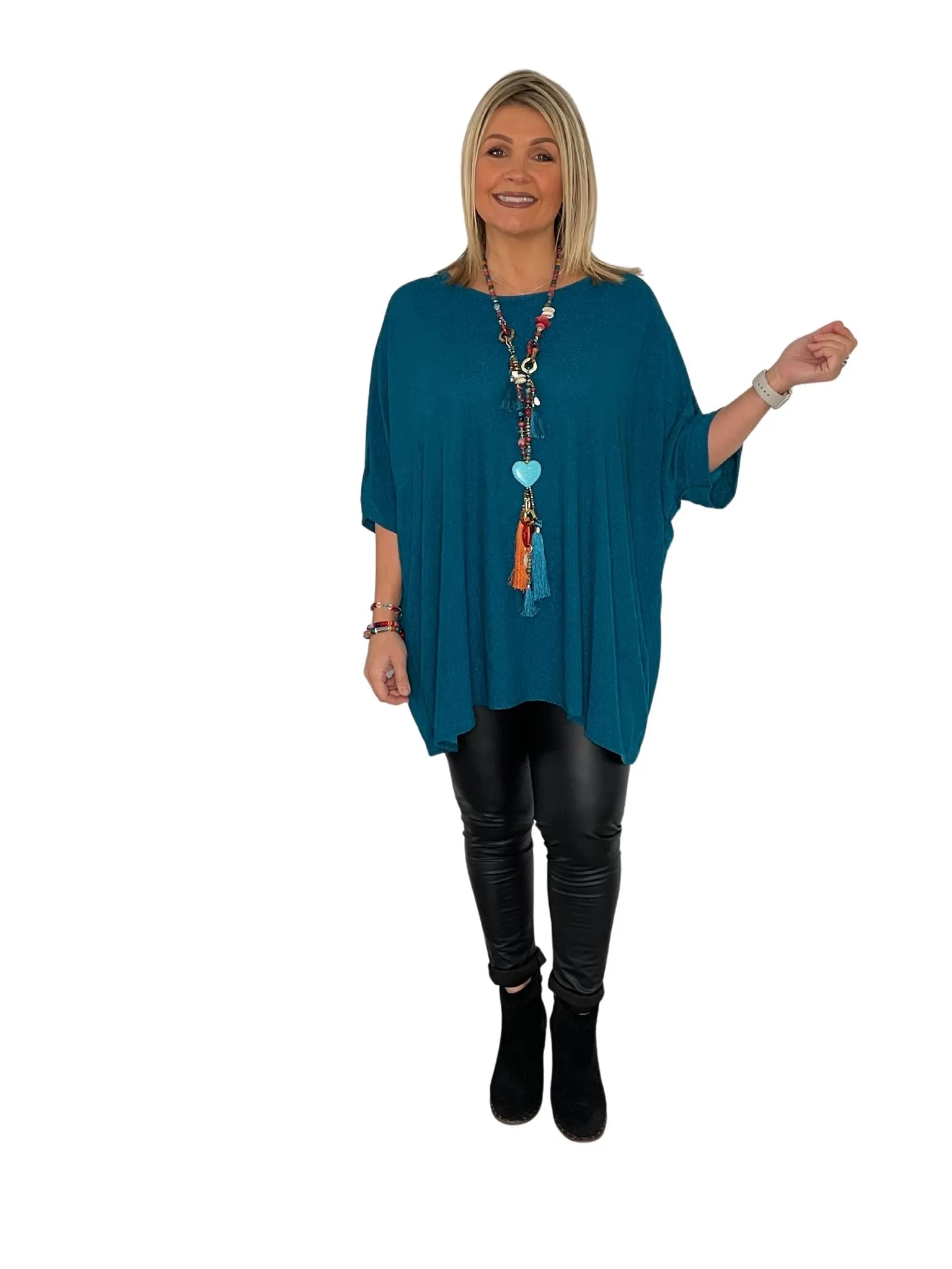 Verity Glitzy Tunic Top