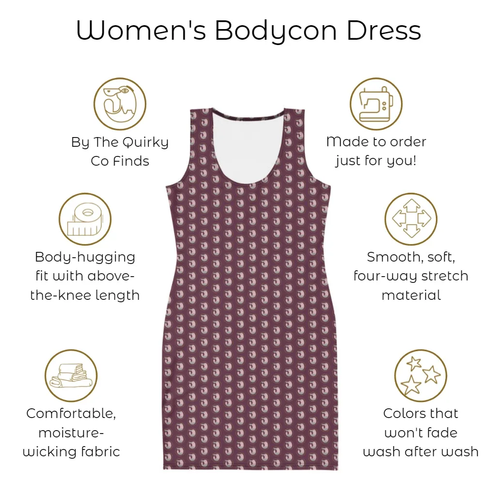 Woodland Witch Women's Bodycon Dress