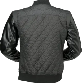 Z1R Women's Bomber Jacket - Black - 3W 2822-1504